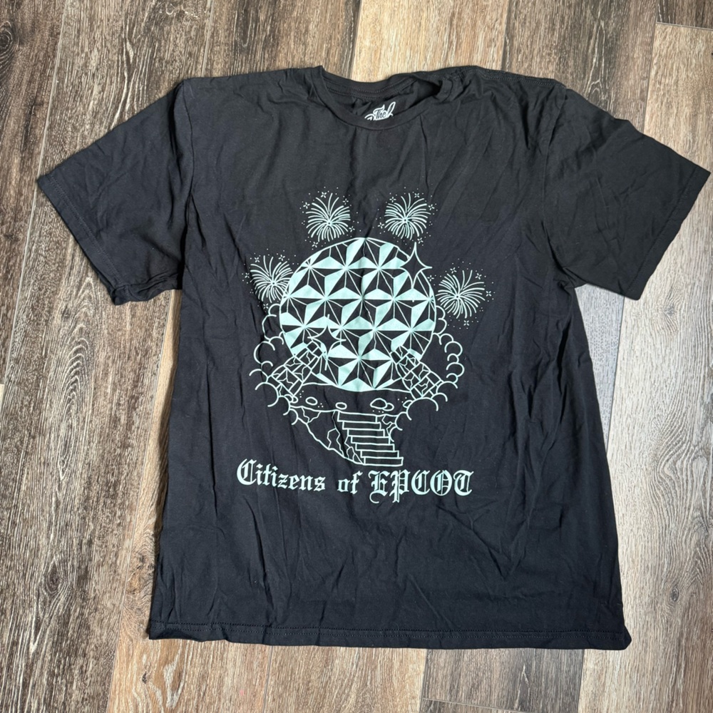 The Lost Bros Disney Tee, Citizens of Epcot, Adult Large